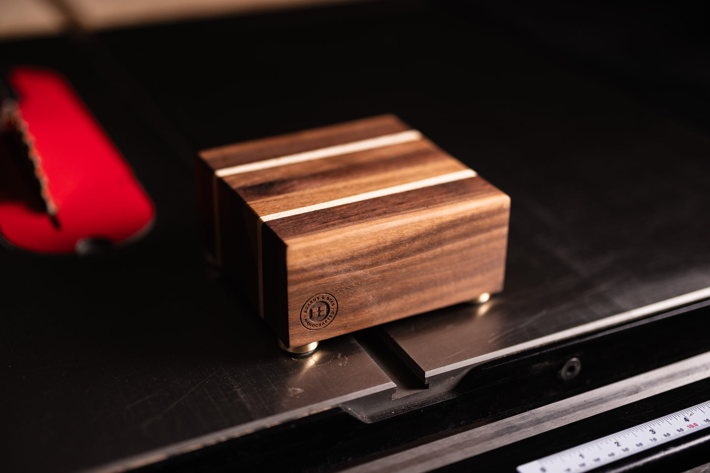 American Black Walnut Mini Board with American Hard Maple accent