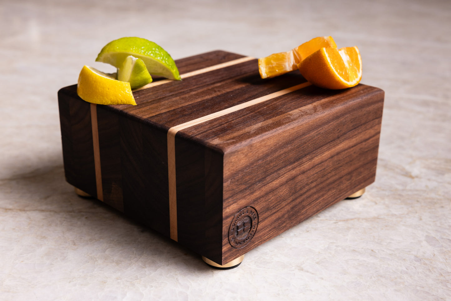 American Black Walnut Mini Board with American Hard Maple accent