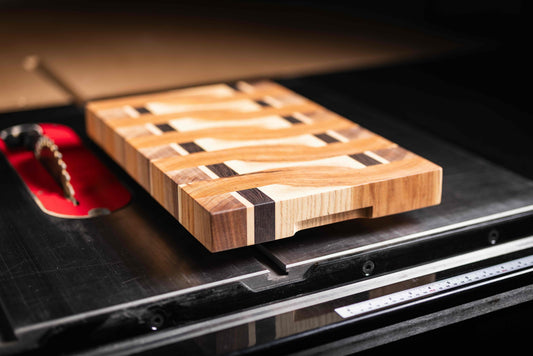 Large Pattern Hickory with Exotic Accents